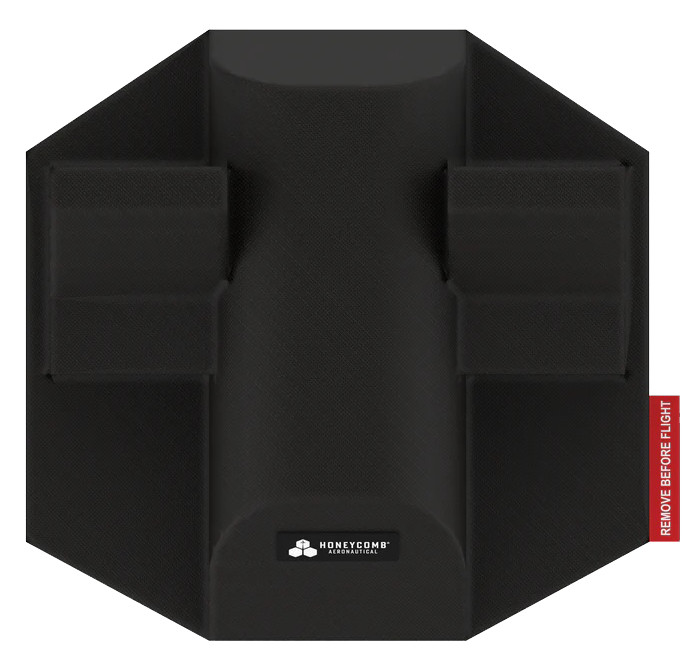 Honeycomb Dust Cover Charlie Rudder Pedals PC oberseite