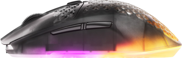 SteelSeries Aerox 3 Gen 2 Kabellose Gaming-Maus Shadow linke seite