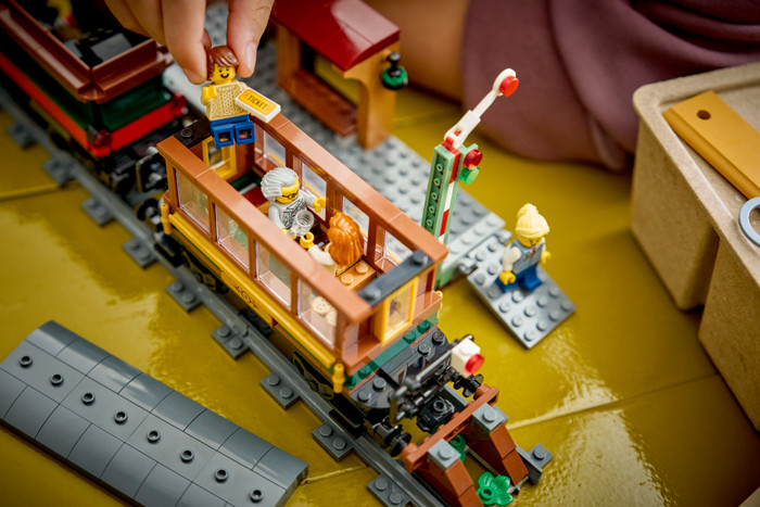 LEGO City Klassischer Dampfzug 60511 produkt in gebrauch