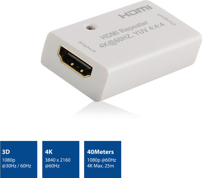 ACT HDMI Repeater 4K Support detail