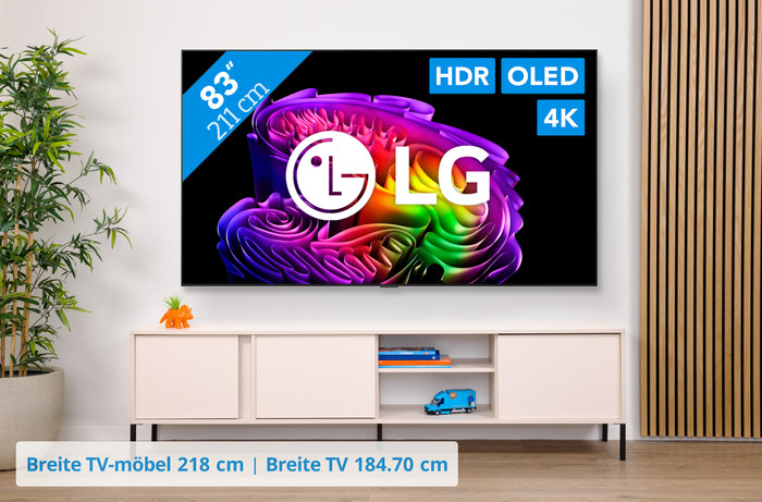 LG 83 Zoll OLED evo G6 4K (2026) visuelles Coolblue 1