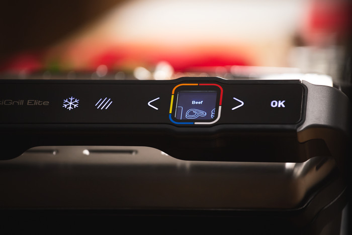 Tefal OptiGrill Elite GC750D produkt in gebrauch