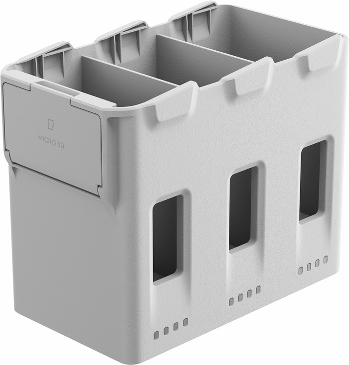 DJI Lito 1 Two-Way Charging Hub linke seite