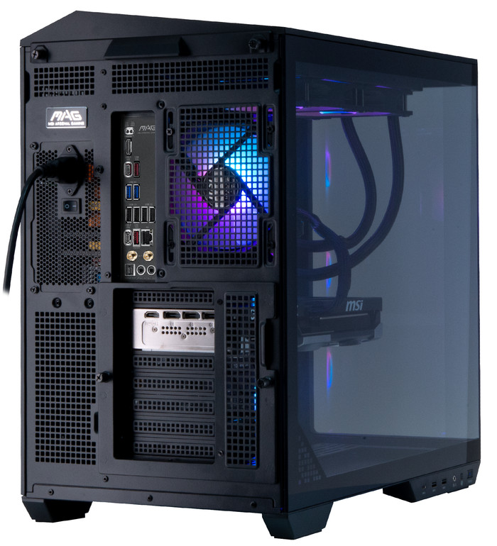 Cobalt x POWERED BY MSI - Tier 3 - RTX 5080 - Ryzen 7 9800X3D - 64GB - 4TB SSD back