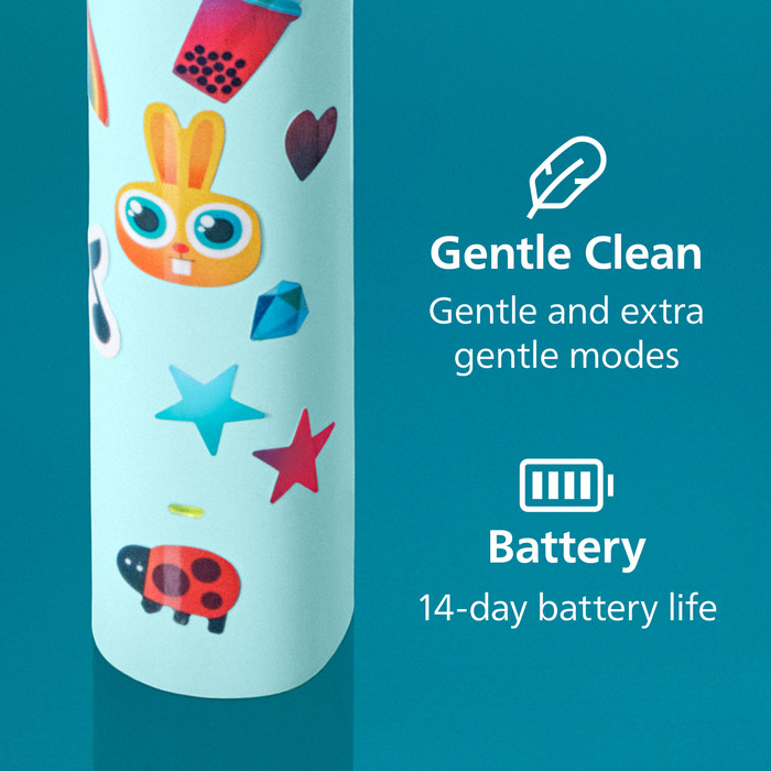 Philips Sonicare For Kids 3+ HX6500/23 Blau detail