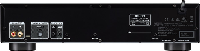 Denon DCD-600NE Black back
