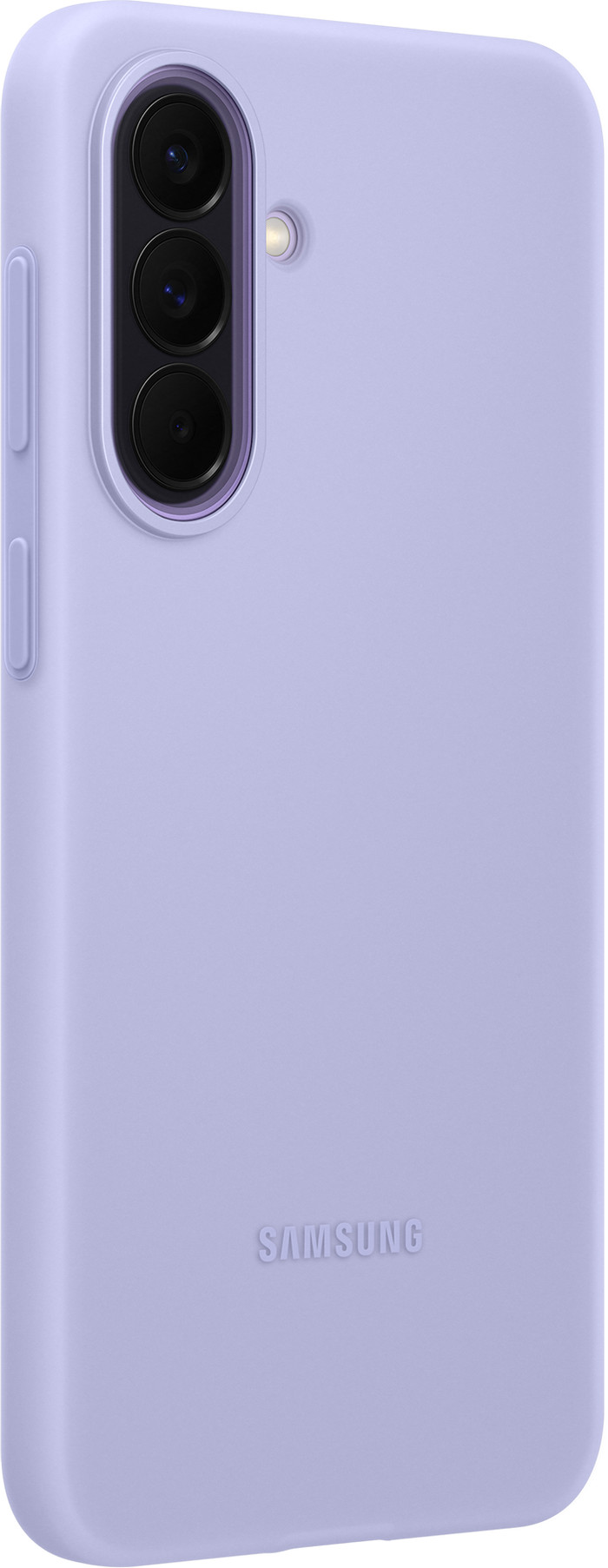 Samsung Galaxy A57 Backcover aus Silikon Lila rechte seite