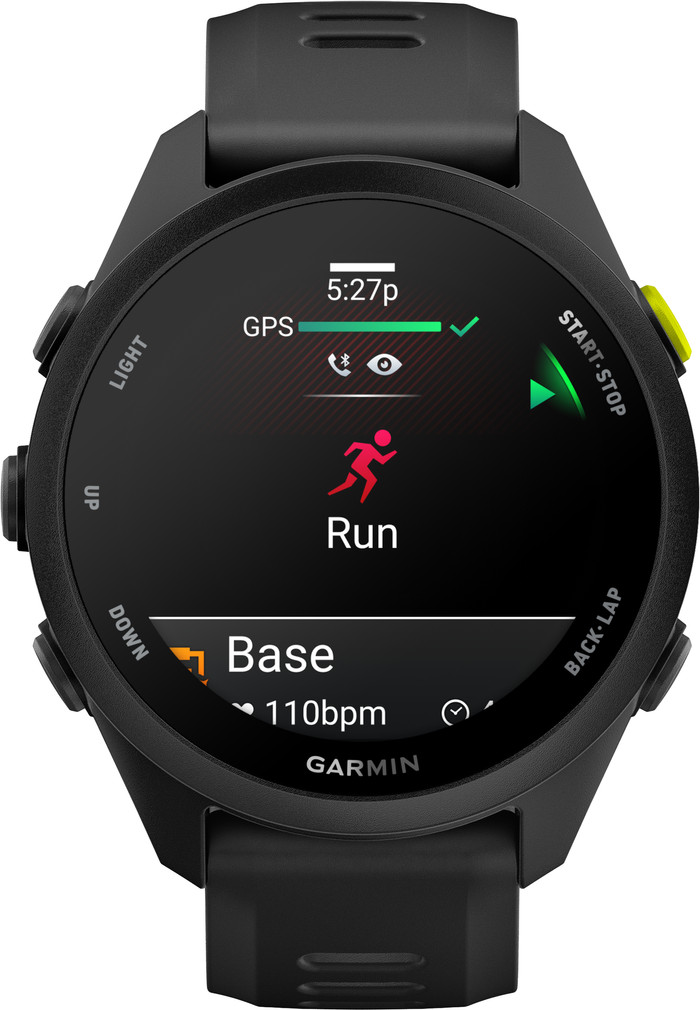Garmin Forerunner 70 43mm Black front