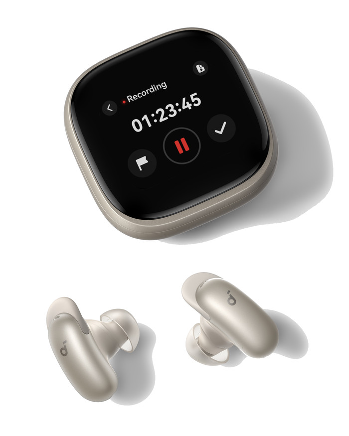 soundcore Liberty 5 Pro Max Gold combined product