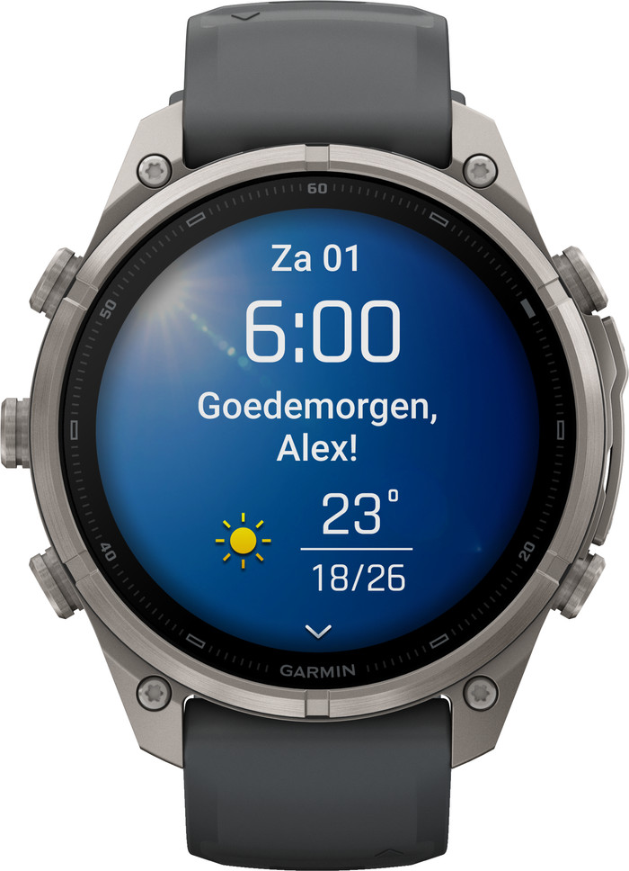 Garmin Fenix 9 Pro Black 47mm front