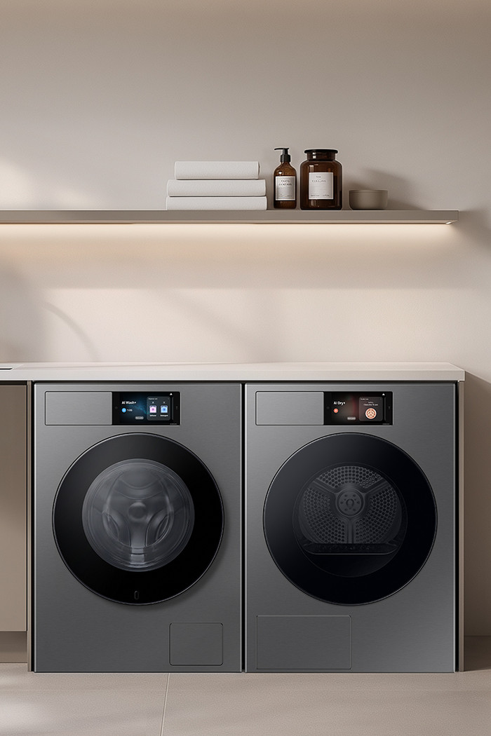 Samsung WF90H11C4ST2 QuickDrive AI Home produkt in gebrauch
