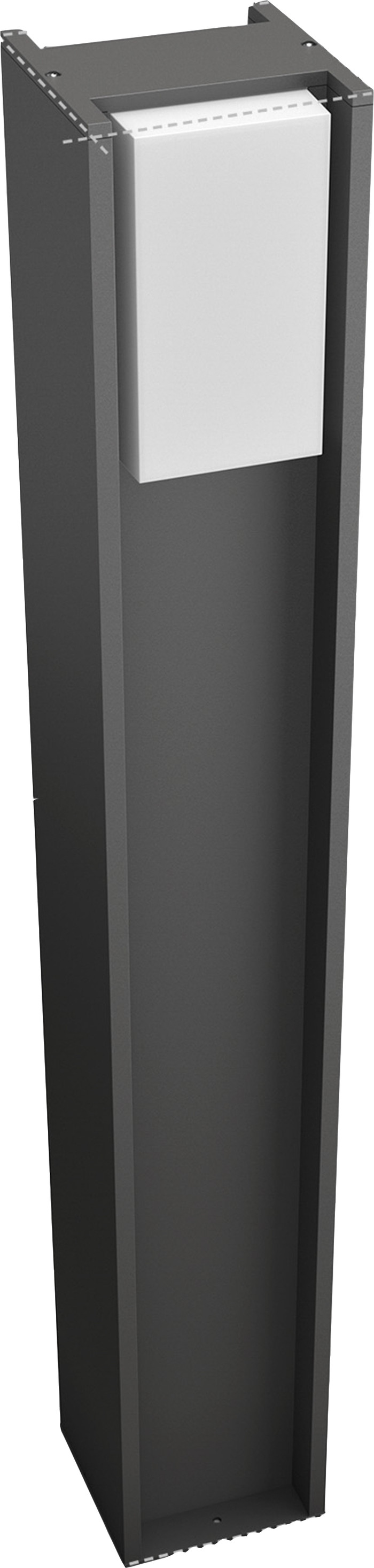 Philips Hue Turaco High Pedestal Lamp Anthracite Outdoors Main Image