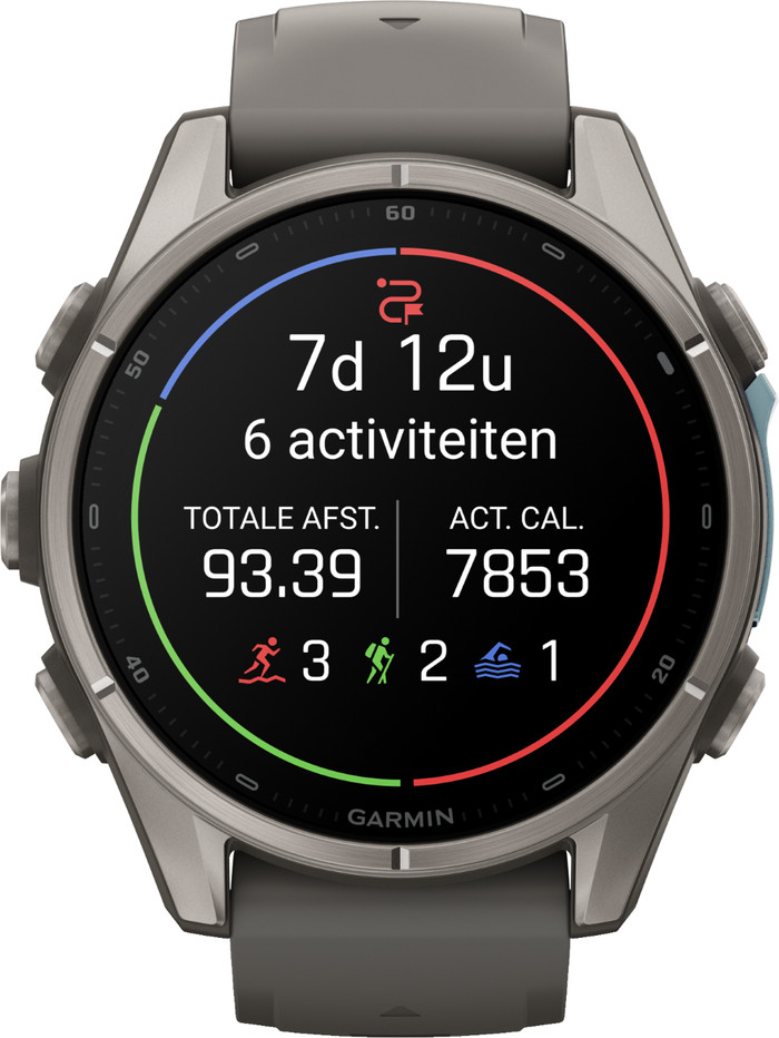 Garmin Fenix 9 Grey 43mm front