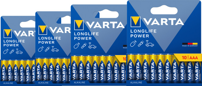 Varta Longlife Power AAA Pack 40 Stück Main Image