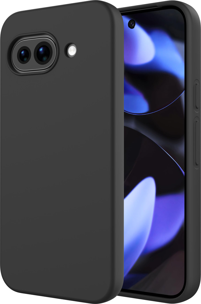 Just in Case Soft Design Google Pixel 10a Back Cover Black combined product