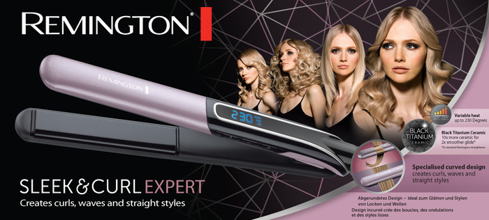 Remington Sleek & Curl Expert S6700 verpackung