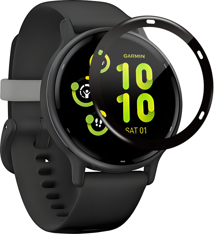 BlueBuilt Garmin vívoactive 5 Screen Protector left side