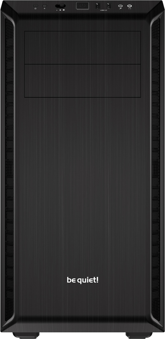 be quiet! PURE BASE 600 Schwarz vorne