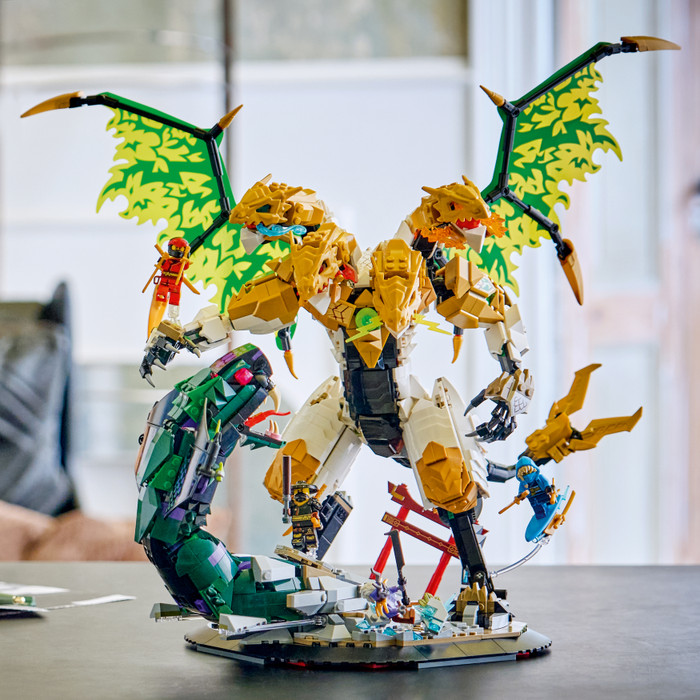 LEGO NINJAGO Ultra Dragon Battle 71872 product in use