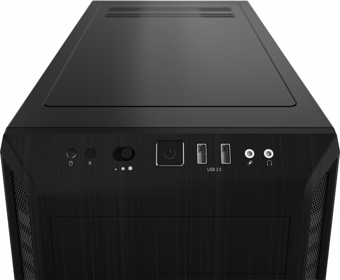 be quiet! PURE BASE 600 Schwarz oberseite