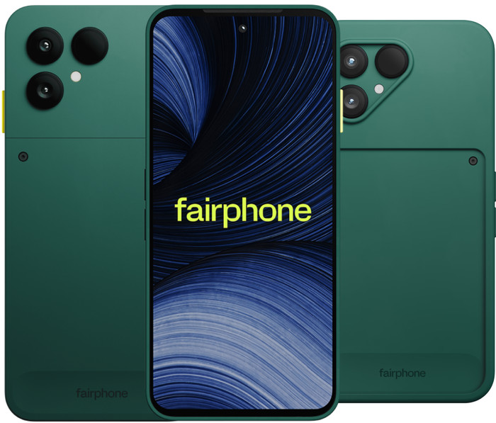 Fairphone 6+ 256GB Grün 5G + Fairphone Backcover Grün Main Image
