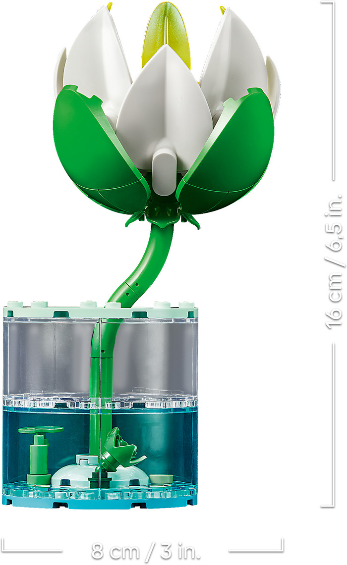 LEGO Botanicals Seerosen 11511 detail