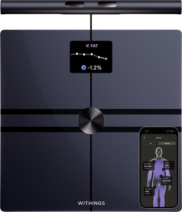 Withings BodyFit Schwarz vorne