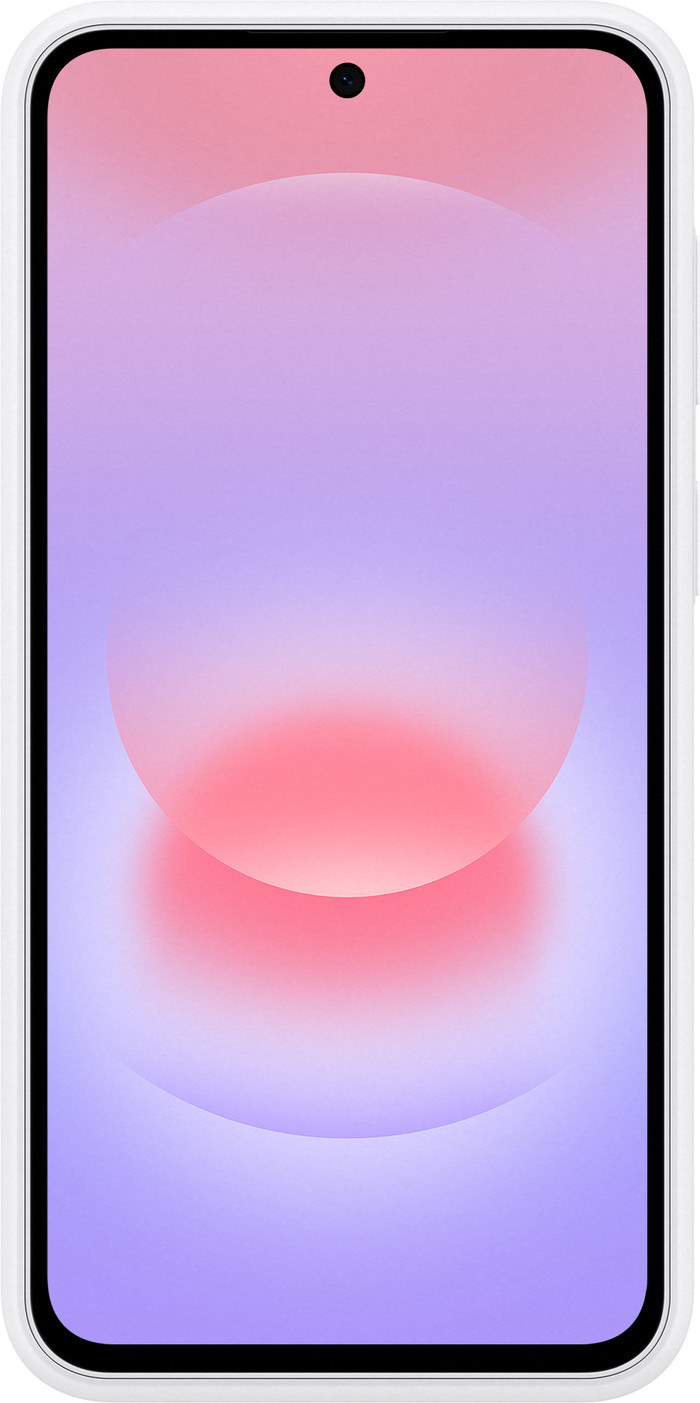 Samsung Galaxy A37 Silicone Back Cover White front