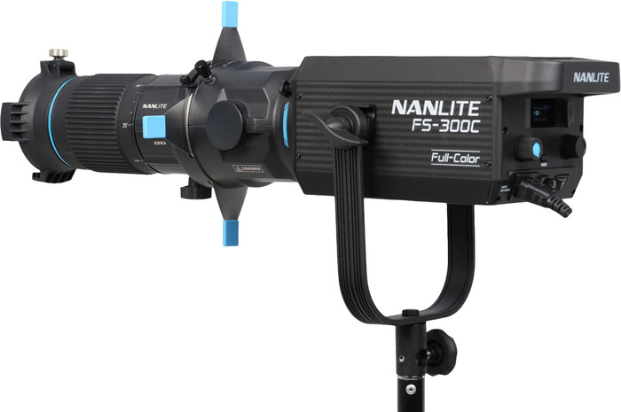 Nanlite Bowens Mount Projection Attachment 25-45 degrees left side