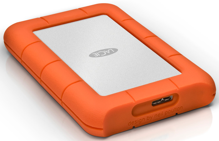 LaCie Rugged Mini USB 3.0 5 TB linke seite