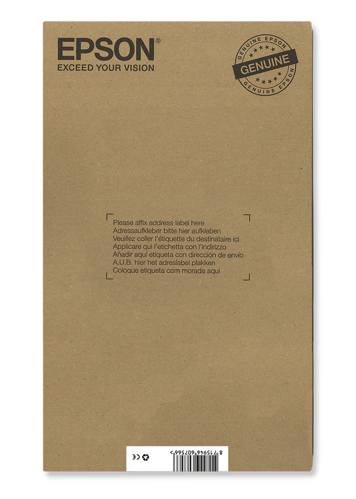 Epson 24XL Patronen Multipack rückseite