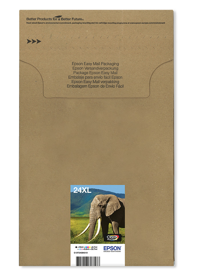 Epson 24XL Patronen Multipack vorne