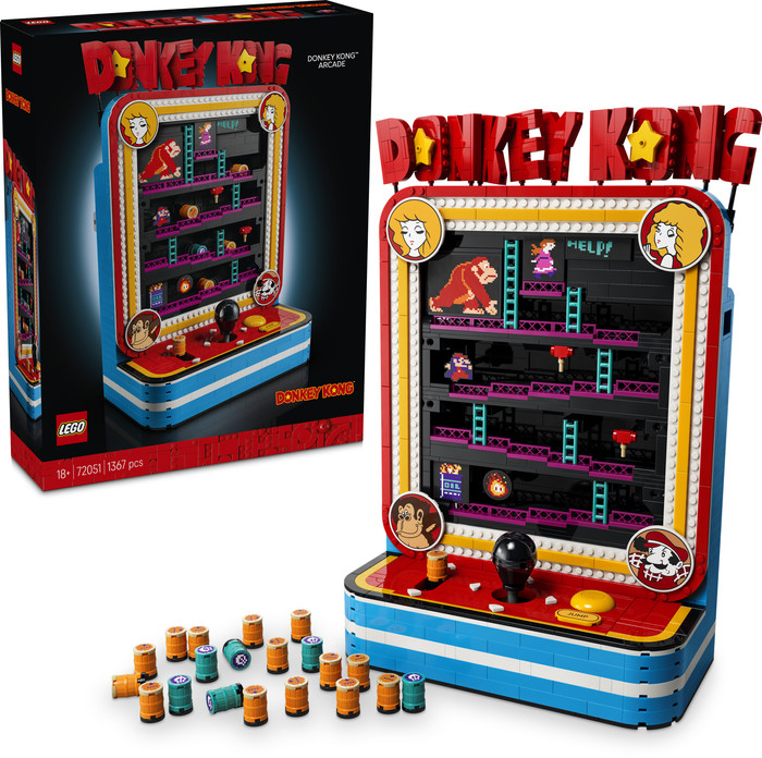 LEGO Super Mario Donkey Kong Arcade 72051 rechte seite