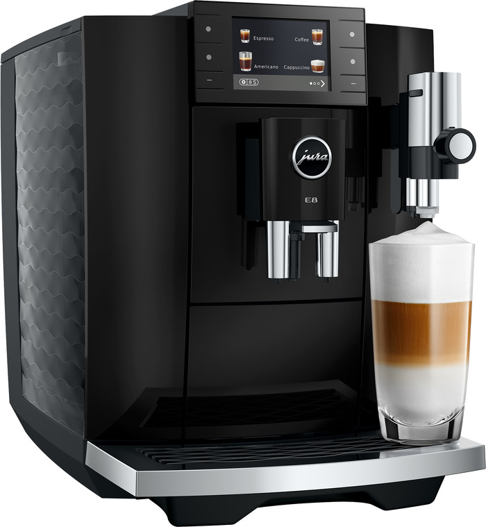JURA E8 Piano Black (ED) linke seite