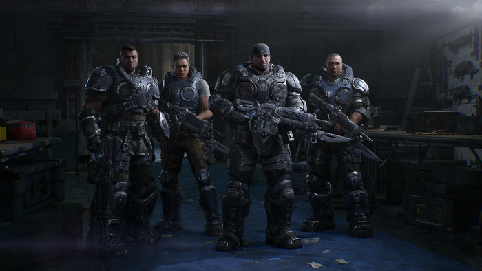 Gears of War: E-Day Xbox Series X produkt in gebrauch