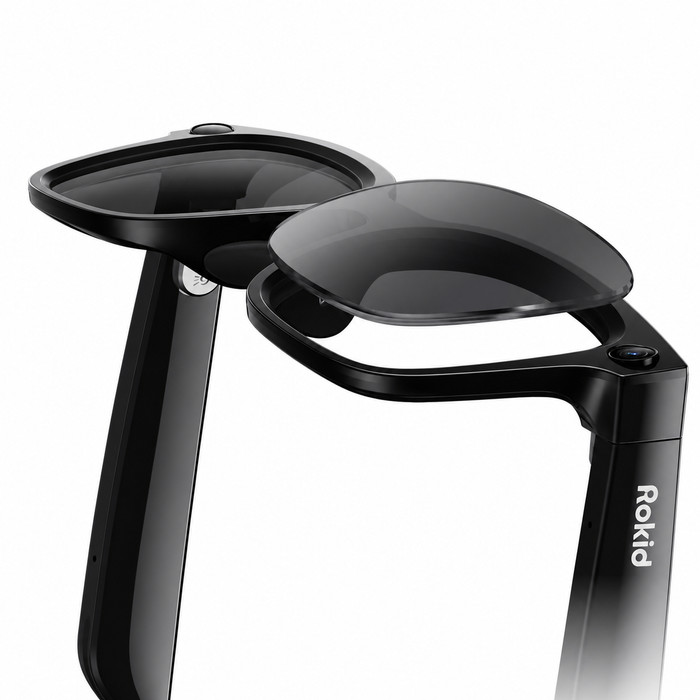 Rokid Photochromic Linse Grau detail