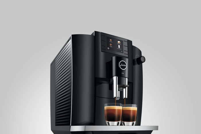 JURA E6 Full Black (EC) linke seite