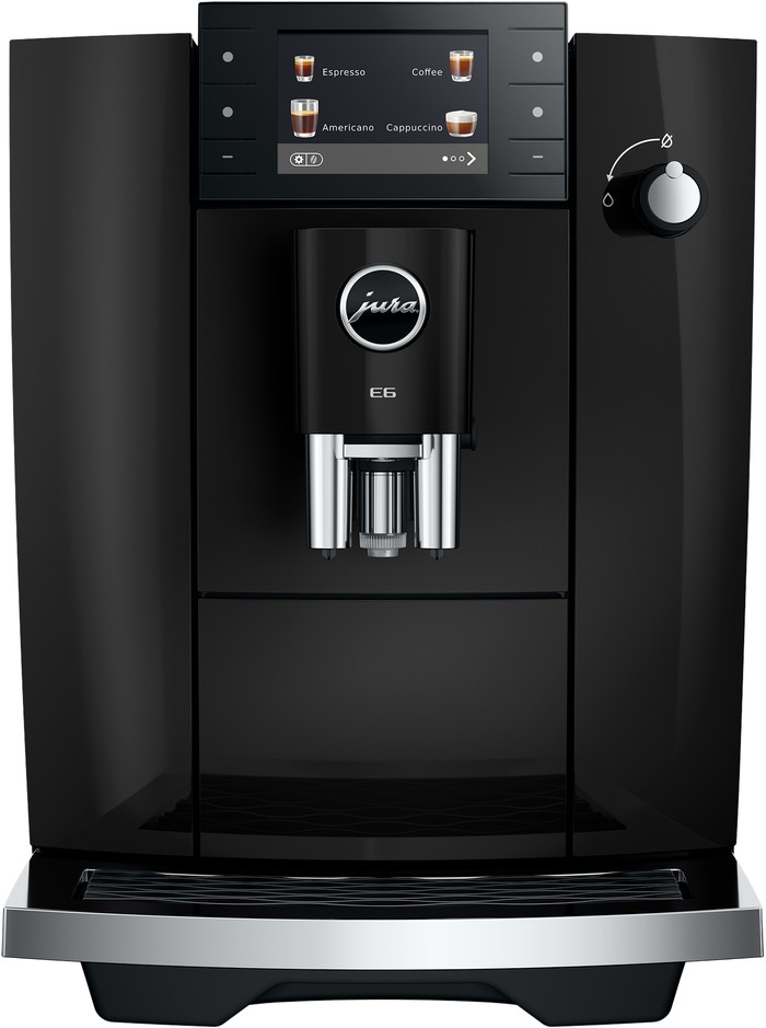 JURA E6 Piano Black (ED) front