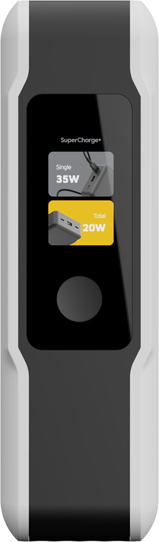 Xtorm NextGen 35 W Powerbank 20.000 mAh Weiß linke seite