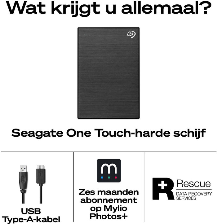 Seagate One Touch PW (HDD) Light Blue 2TB inside