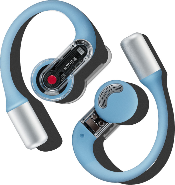 Nothing Ear (open) Blue front