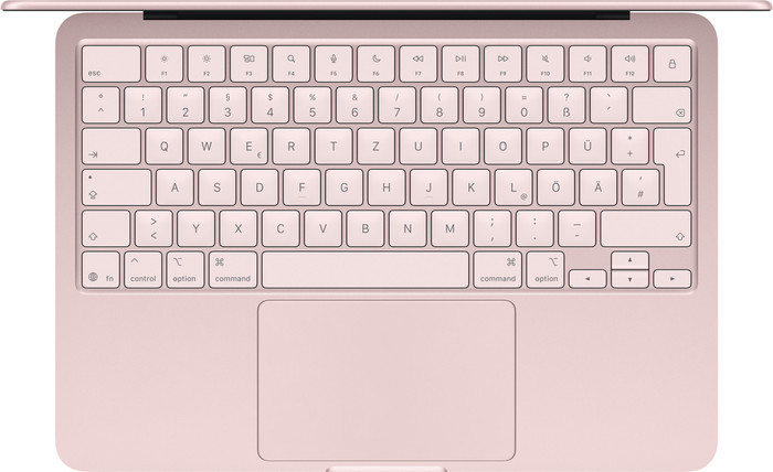 Apple MacBook Neo (2026) A18 Pro 256GB Blush QWERTZ top