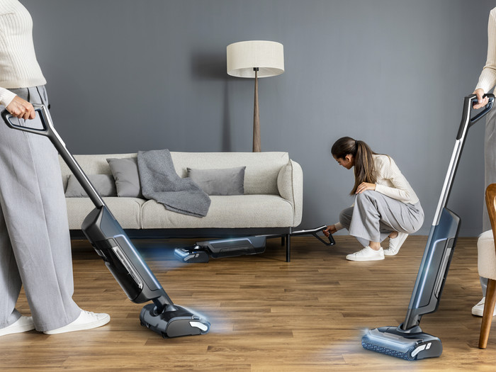 Rowenta X-Clean Vision Pro GZ7126 product in use