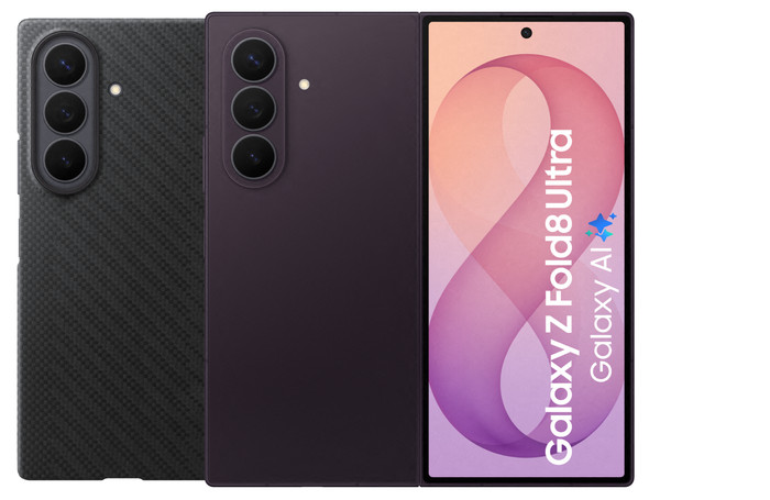 Samsung Galaxy Z Fold8 Ultra 512GB Lila 5G + Carbon Backcover mit Magnet Schwarz Main Image