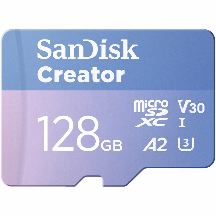SANDISK microSDXC Creator 128GB 90 MB/s Main Image