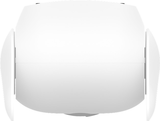 eufy Wired Cam C31 Weiß Doppelpack + HomeBase Mini oberseite