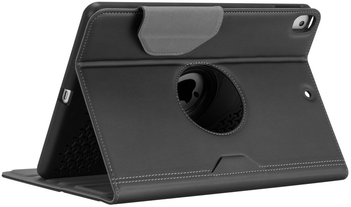Targus VersaVu iPad (2021/2020) Book Case Black product in use