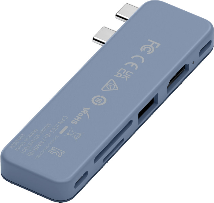 Satechi USB-C Snap Hub Indigo unten