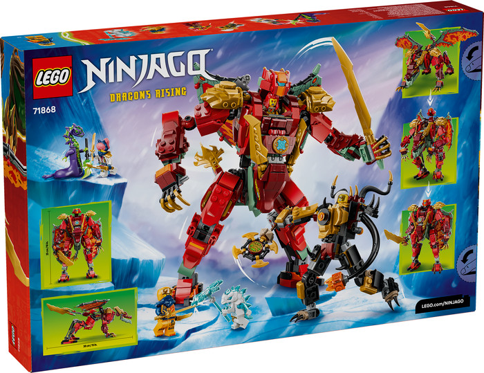 LEGO Ninjago Wyldfyres Drachenmech 71868 verpackung