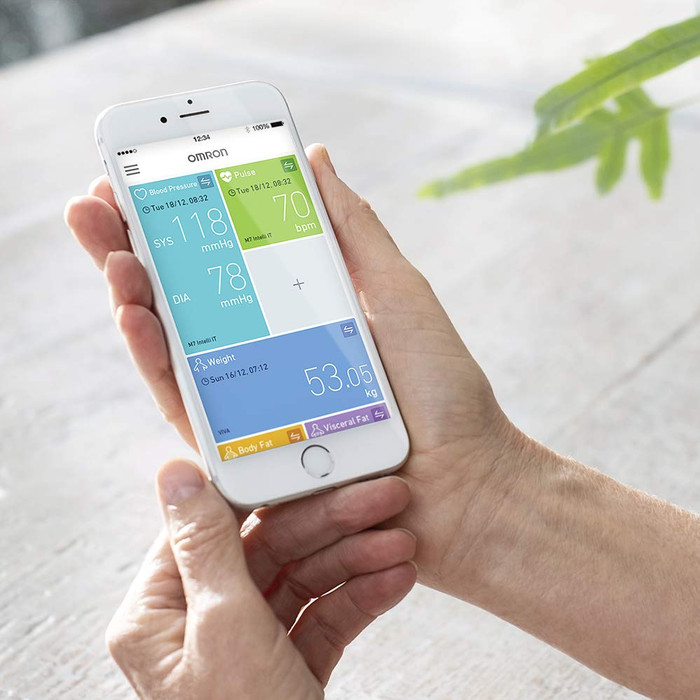 Omron X7 Smart detail